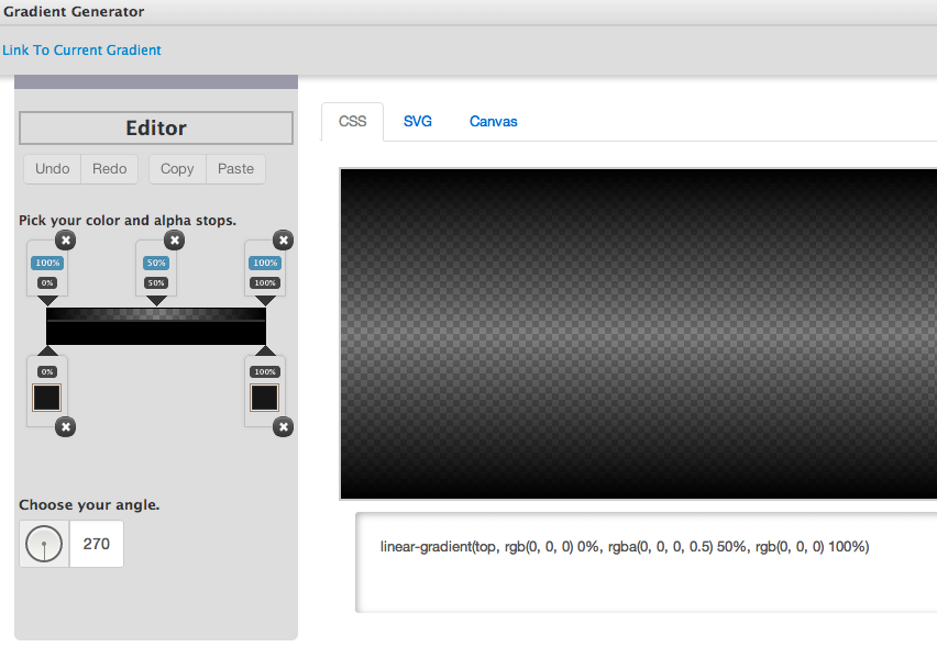 Gradient Generator UI